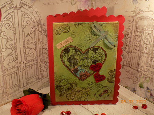 Art to Heart 2 Greeting Card